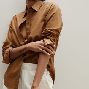 Everlane Silky Cotton Relaxed Shirt